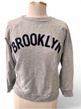 J. Crew Brooklyn Sweatshirt Heather Gray Medium